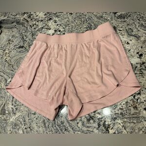 L.L. Bean Soft Pink XL X-Large women’s sleep shorts pj bottoms